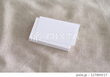 麻と白いカード_25 127904517