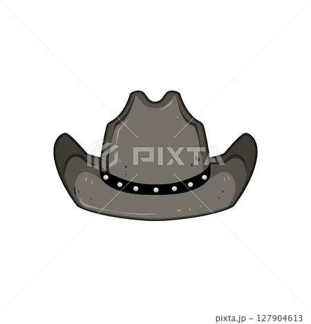 band cowgirl hat cartoon vector illustration 127904613
