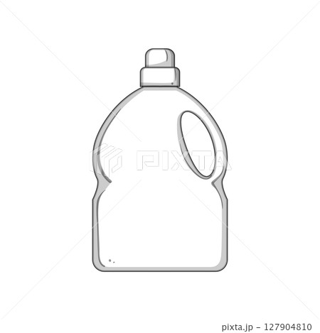 lightweight canister plastic cartoon vector illustration 127904810
