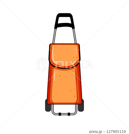 spinner trolley bag cartoon vector illustration spinner trolley bag cartoon vector illustration 127905119