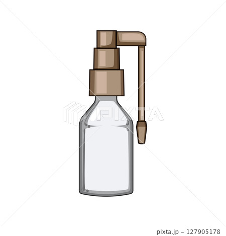 antibacterial throat spray bottle cartoon vector illustration antibacterial throat spray bottle cartoon vector illustration 127905178
