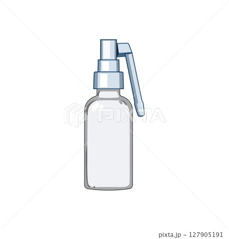 nozzle throat spray bottle cartoon vector illustration nozzle throat spray bottle cartoon vector illustration 127905191