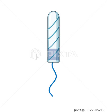 hygiene tampon cartoon vector illustration 127905212