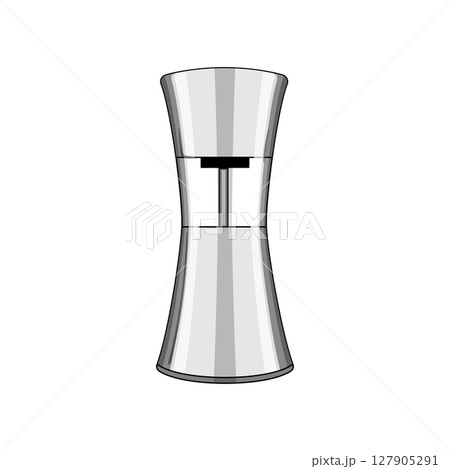 coffee spice grinder cartoon vector illustration 127905291