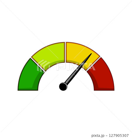 dashboard speedometer cartoon vector illustration dashboard speedometer cartoon vector illustration 127905307