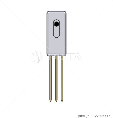 farming soil moisture sensor cartoon vector illustration 127905337