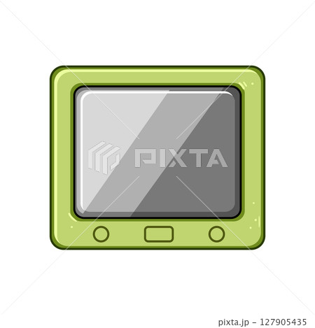 efficiency shower timer cartoon vector illustration 127905435