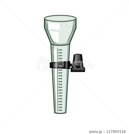 calibration rain gauge cartoon vector illustration calibration rain gauge cartoon vector illustration 127905516