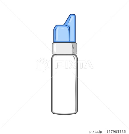 moisturizer nasal spray bottle cartoon vector illustration moisturizer nasal spray bottle cartoon vector illustration 127905586