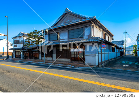 福岡県 筑後吉井町の町並み 福岡県 筑後吉井町の町並み 127905608