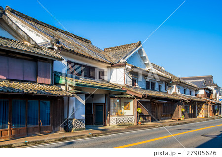 福岡県 筑後吉井町の町並み 福岡県 筑後吉井町の町並み 127905626