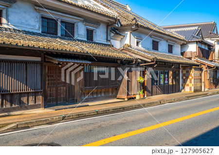 福岡県 筑後吉井町の町並み 福岡県 筑後吉井町の町並み 127905627