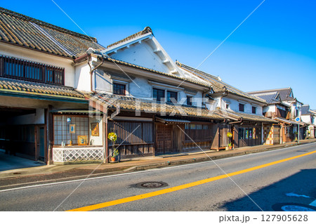 福岡県 筑後吉井町の町並み 福岡県 筑後吉井町の町並み 127905628