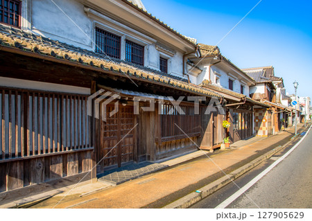 福岡県 筑後吉井町の町並み 福岡県 筑後吉井町の町並み 127905629