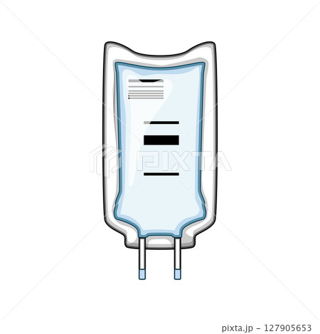 therapy iv fluid bag cartoon vector illustration therapy iv fluid bag cartoon vector illustration 127905653