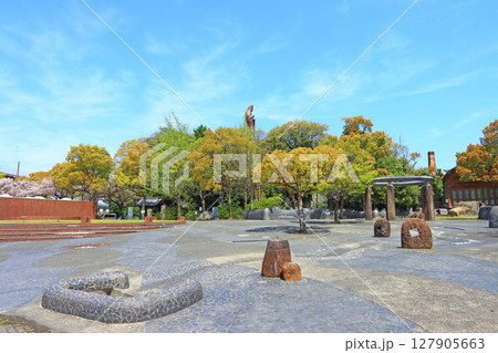 愛知県高浜市、森前公園の風景 愛知県高浜市、森前公園の風景 127905663