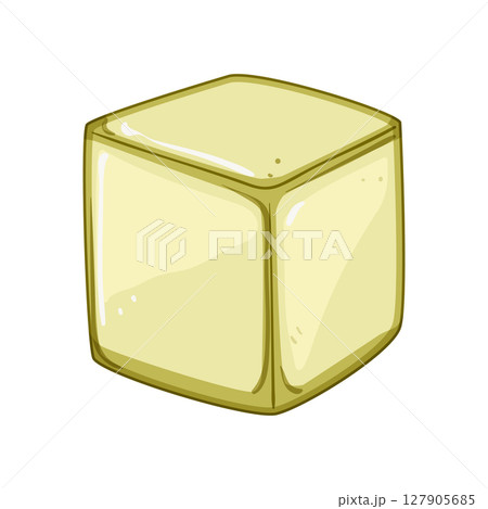 sustainable ice cubes reusable cartoon vector illustration 127905685