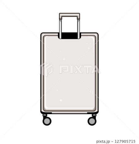 lightweight hard shell suitcase cartoon vector illustration lightweight hard shell suitcase cartoon vector illustration 127905715