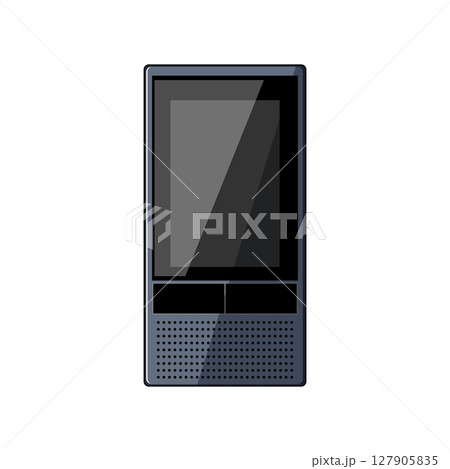 software electronic translator cartoon vector illustration software electronic translator cartoon vector illustration 127905835