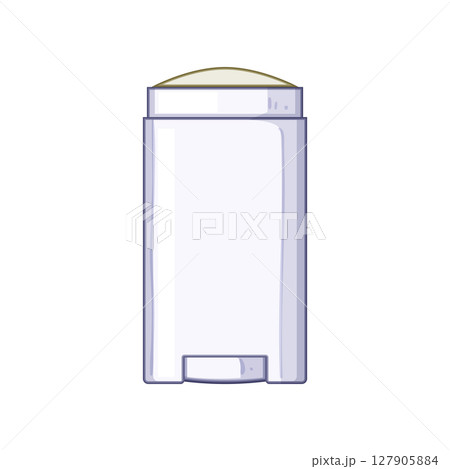 organic deodorant eco friendly cartoon vector illustration 127905884