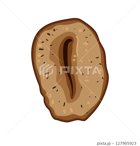 renewable coconut fiber dish scrubber cartoon vector illustration 127905923