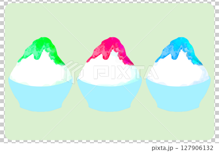 水彩日式刨冰套裝 水彩日式刨冰套裝 127906132