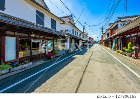 福岡県 八女市福島の町並み 福岡県 八女市福島の町並み 127906168