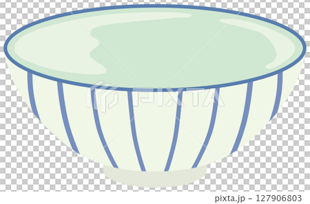 米飯碗插畫向量素材 127906803