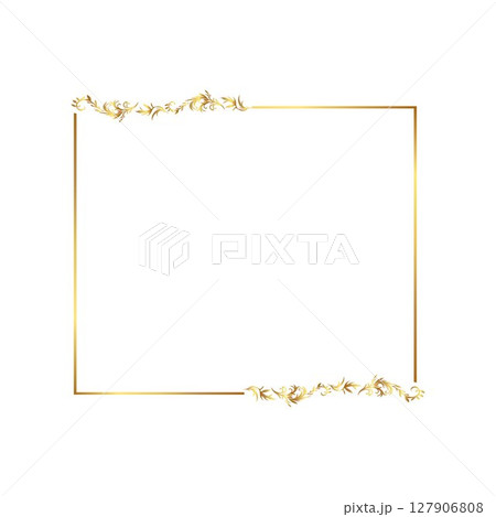 golden frame golden frame 127906808