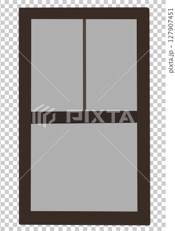window isolated on white background window isolated on white background 127907451
