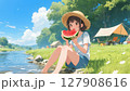 夏キャンプ 127908616