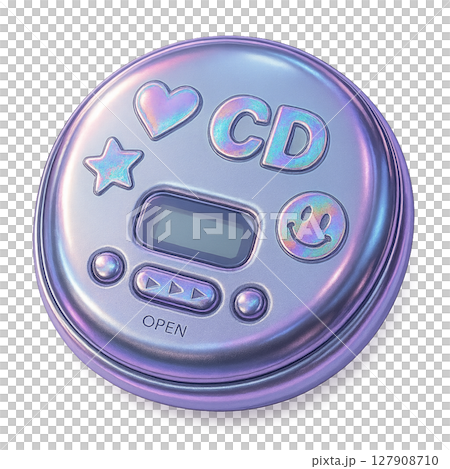 , CD player, audio device, music listening,...のイラスト素材 [127908710] - PIXTA