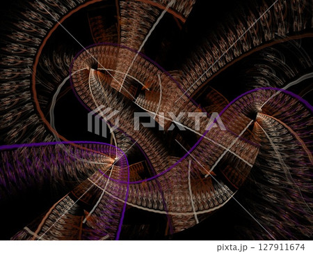 Imaginatory fractal abstract background Image 127911674