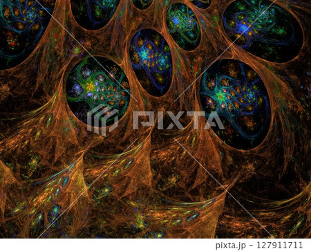 Imaginatory fractal abstract background Image Imaginatory fractal abstract background Image 127911711