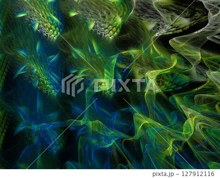 Imaginatory fractal abstract background Image 127912116