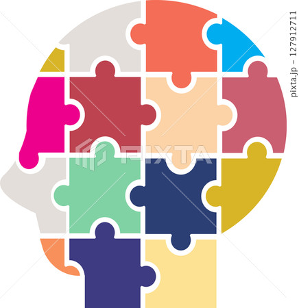 横顔パズル 127912711