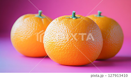 Beautiful oranges for healthy food 127913410