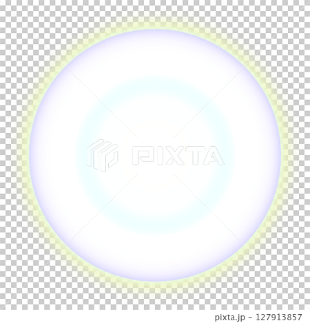 Emitting white circular light Background transparent Emitting white circular light Background transparent 127913857