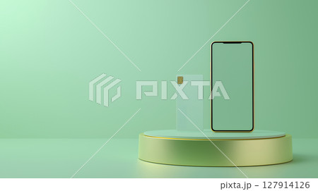 スマートフォンとクレジットカードによるデジタル決済イメージ スマートフォンとクレジットカードによるデジタル決済イメージ 127914126