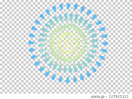 Light blue fireworks material 127915121