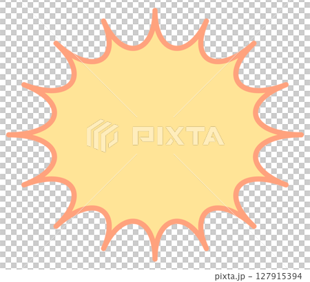 簡單的氣泡 2 黃色 簡單的氣泡 2 黃色 127915394