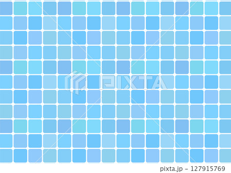 タイル 青 整列 同系色 タイル 青 整列 同系色 127915769