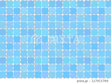 タイル 青 整列 同系色 タイル 青 整列 同系色 127915769
