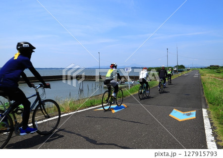 つくば霞ヶ浦りんりんロード風景 127915793