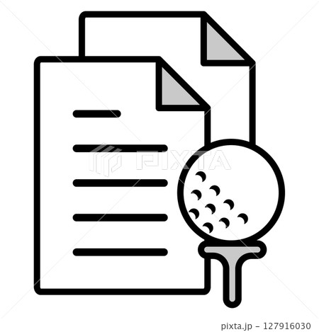 アイコン素材：スポーツファイル327 127916030