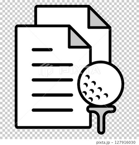 アイコン素材：スポーツファイル327 127916030