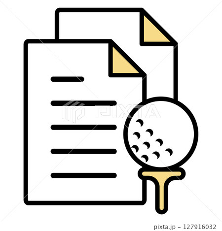 アイコン素材：スポーツファイル329 127916032