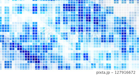青　四角　和柄　背景 127916672