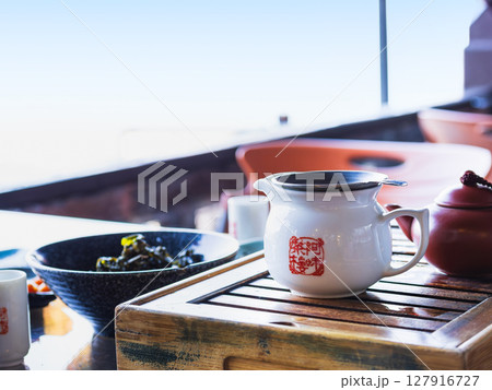 九份　阿妹茶樓のお茶 127916727