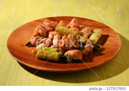 鶏ももネギ焼き 127917003